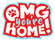 OMG You're HOME! logo